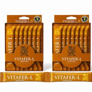 X2 box OF VITAFERS Sachets 10ML x16 (32 total) - Dietary Supplement Unisex