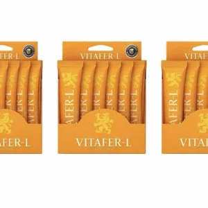Vitafer L-Gold X3 - Multivitamin - 48 Sachets (ORIGINAL)