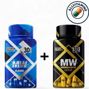 TWO BOTTLES 1 MW GOLD EDITION AND 1 MW CLASIC FORMULA AVANZADA